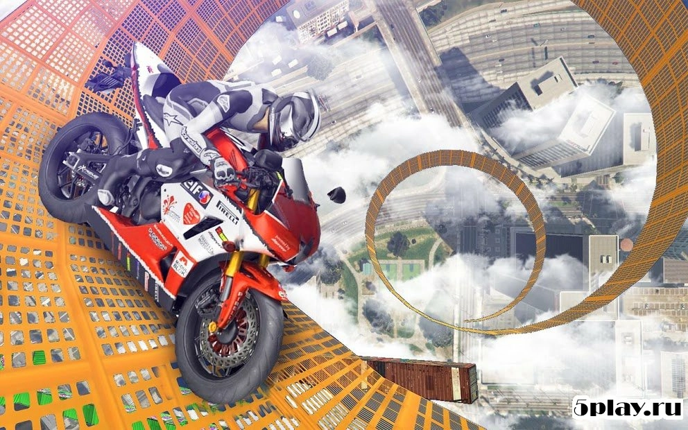 Скриншот Bike Impossible Tracks Race: 3D Motorcycle Stunts