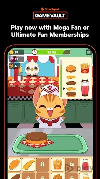 Скриншот Crunchyroll: Kawaii Kitchen