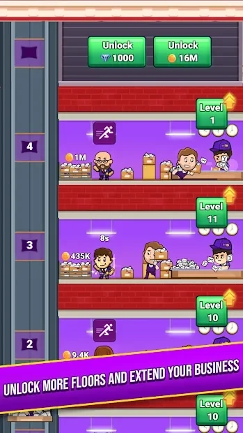 Скриншот FedUp Delivery Idle Tycoon