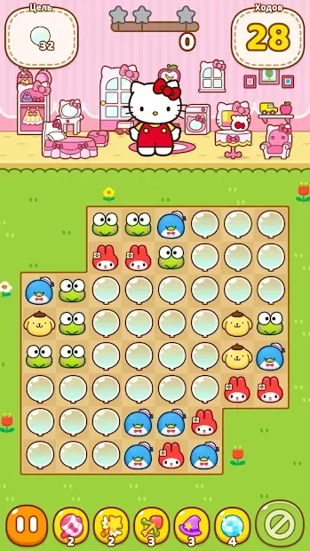 Скриншот Hello Kitty Friends - Tap & Pop, Adorable Puzzles