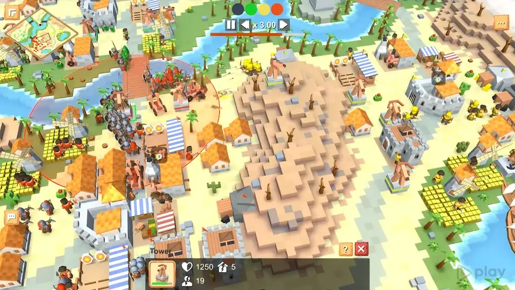 Скриншот RTS Siege Up! - Бесплатная стратегия Оффлайн