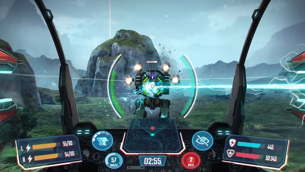 Скриншот Robot Warfare: Battle Mechs