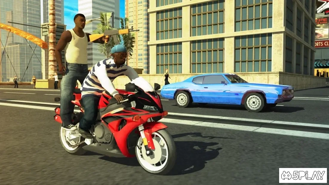 Скриншот San Andreas Auto Gang Wars: Grand Real Theft Fight