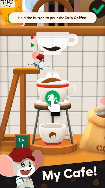 Скриншот Tiny Cafe: Cooking Game