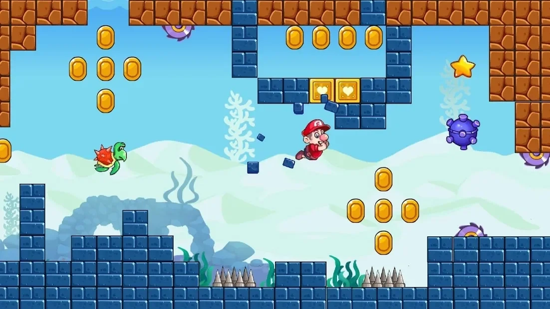 Скриншот Bob World Супер денди оригинал