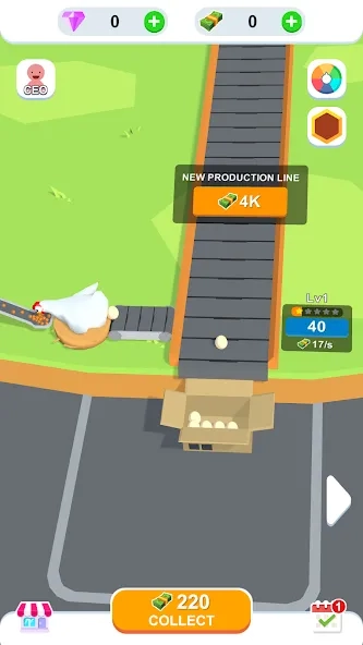 Скриншот Idle Egg Factory