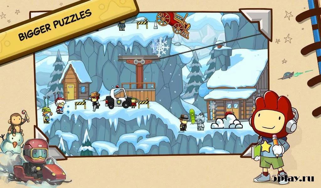 Скриншот Scribblenauts Unlimited