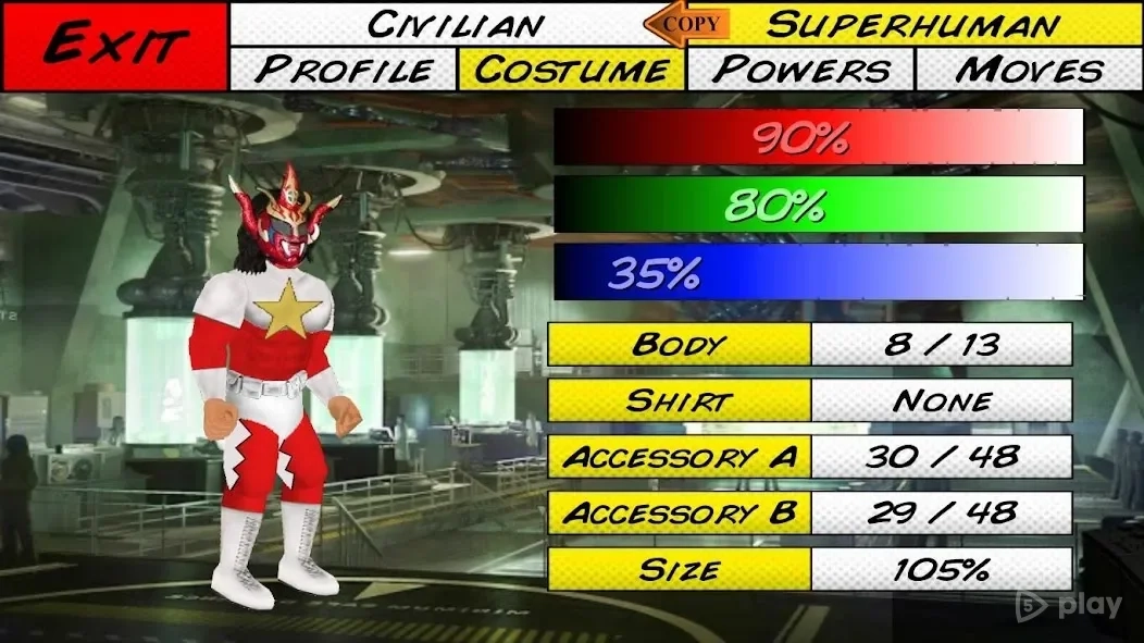 Скриншот Super City (Superhero Sim)