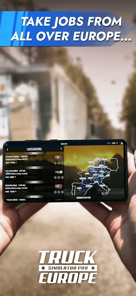 Скриншот Truck Simulator PRO Europe