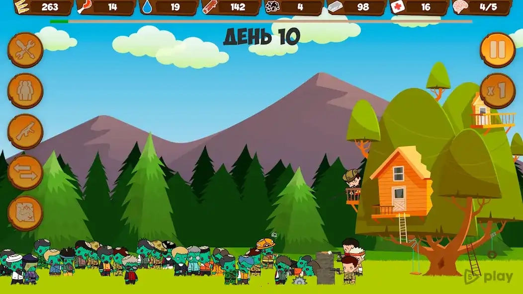 Скриншот Zombie Forest HD: Survival