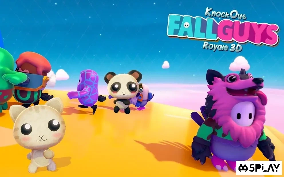 Скриншот Нокаут Fall Guys Royale 3D: Human Knock Over