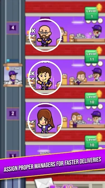 Скриншот FedUp Delivery Idle Tycoon