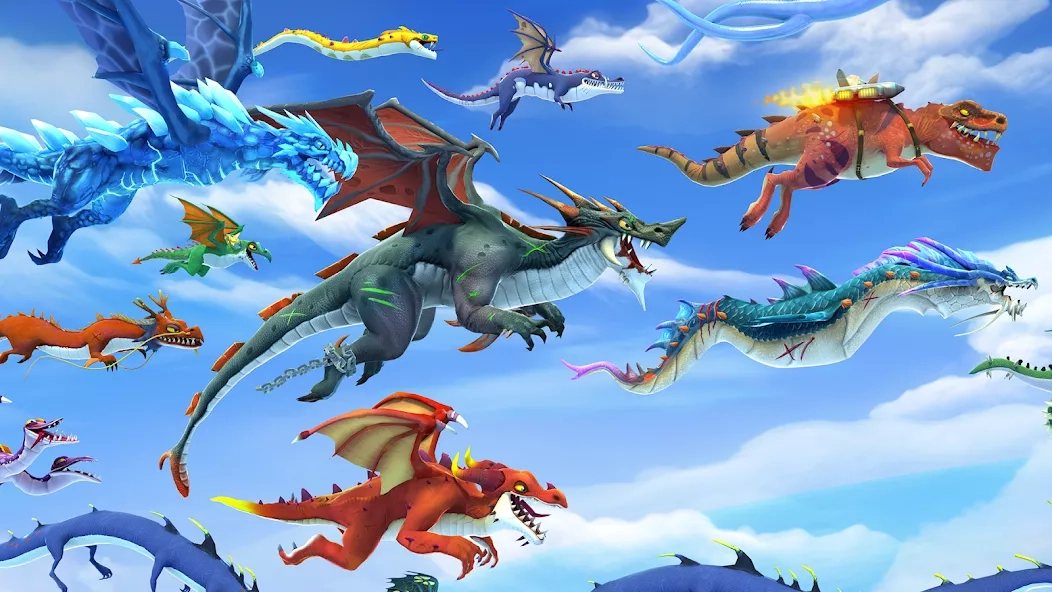 Скриншот Hungry Dragon