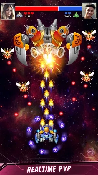 Скриншот Space Shooter: Galaxy Attack
