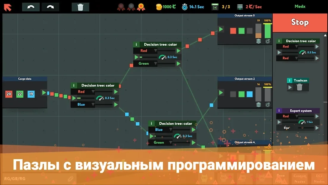 Скриншот while True: learn()