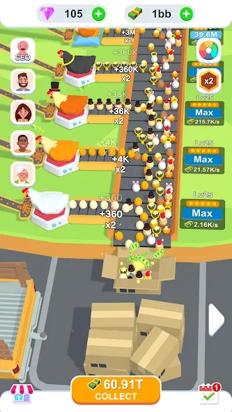 Скриншот Idle Egg Factory