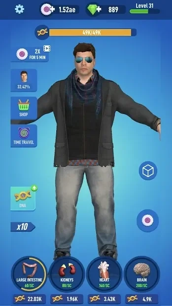 Скриншот Idle Human 2