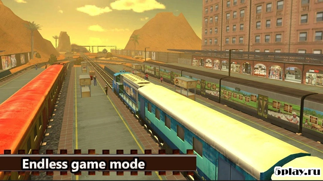 Скриншот Real Indian Train Sim 2018