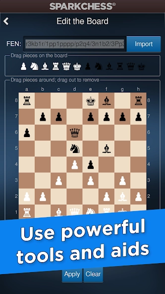 Скриншот SparkChess Pro
