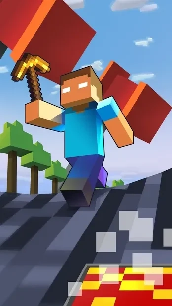 Скриншот Craft Runner – Miner Rush: строительство и крафт