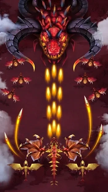 Скриншот Dragon shooter - Dragon war - Arcade shooting game