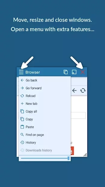 Скриншот Floating Apps (multitasking)