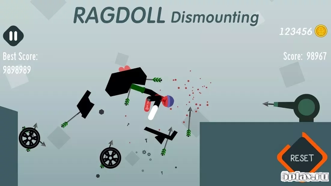 Скриншот Ragdoll Dismounting
