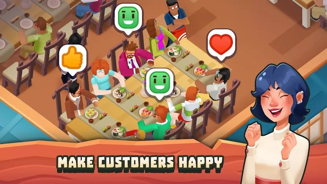 Скриншот Sushi Empire Tycoon-Idle Game