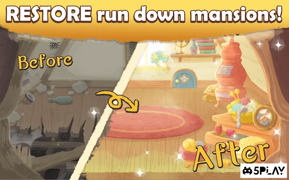 Скриншот Ателье кошек - Игра Мяу Матч 3