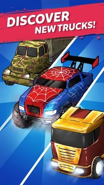 Скриншот Merge Truck: Monster Truck Evolution Merger game