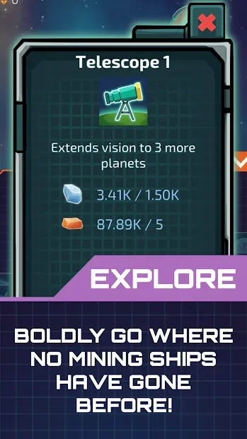 Скриншот Idle Planet Miner