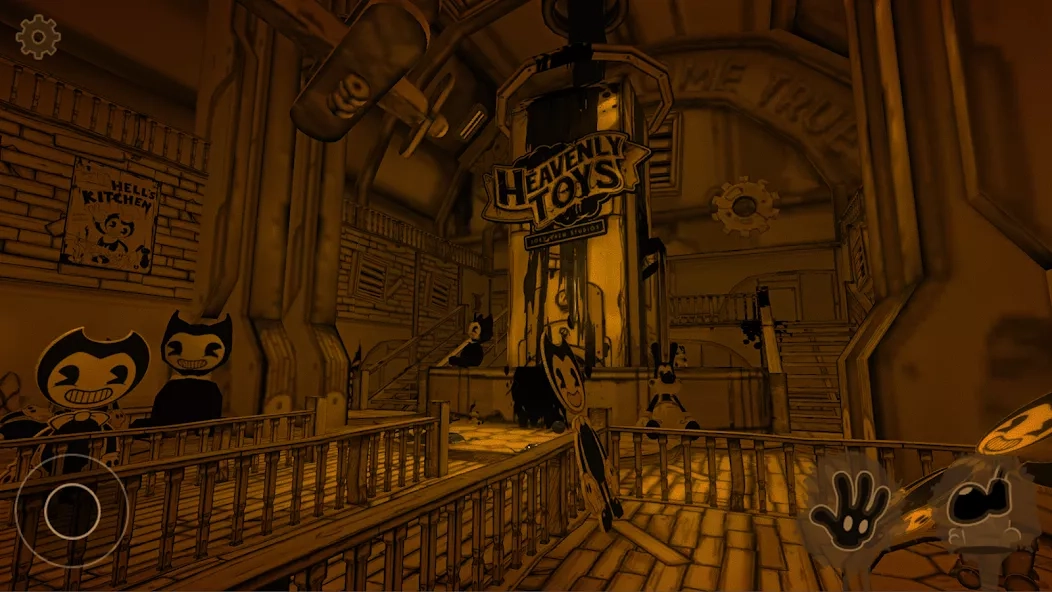 Скриншот Bendy and the Ink Machine