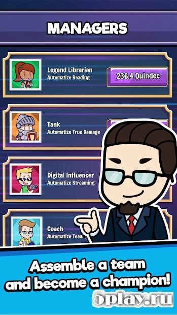 Скриншот Idle Moba Legends - eSports Tycoon Clicker Game