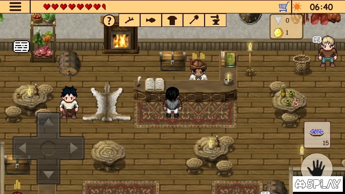 Скриншот Survival RPG 3: Странник Времен приключенческая 2d