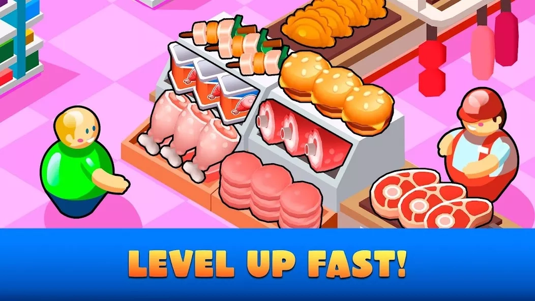 Скриншот Idle Supermarket Tycoon