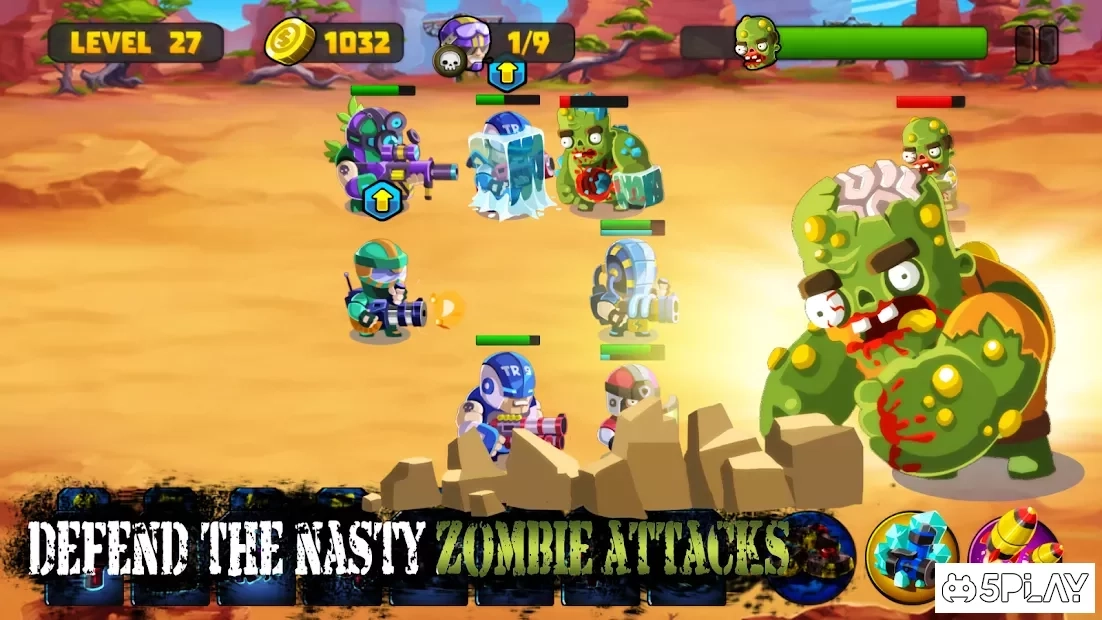 Скриншот Zombie Siege