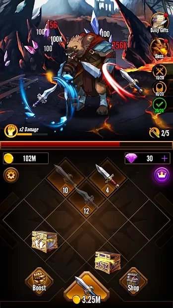 Скриншот BladeSmith - Merge Idle