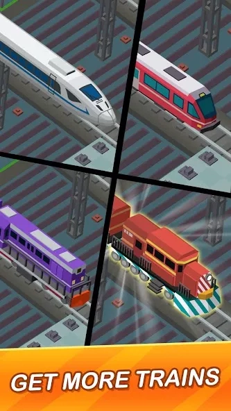 Скриншот Idle Train Empire – Idle Games