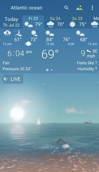 Скриншот YoWindow Weather