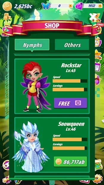 Скриншот Merge Fairies - Best Idle Clicker