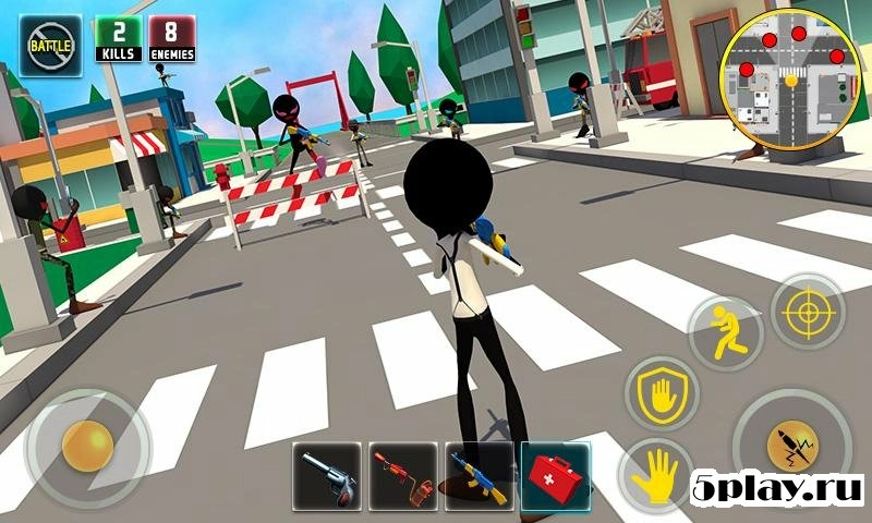 Скриншот Stickman Battle Royale: Grand War