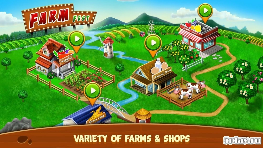 Скриншот Farm Fest : Best Farming Simulator, Farming Games