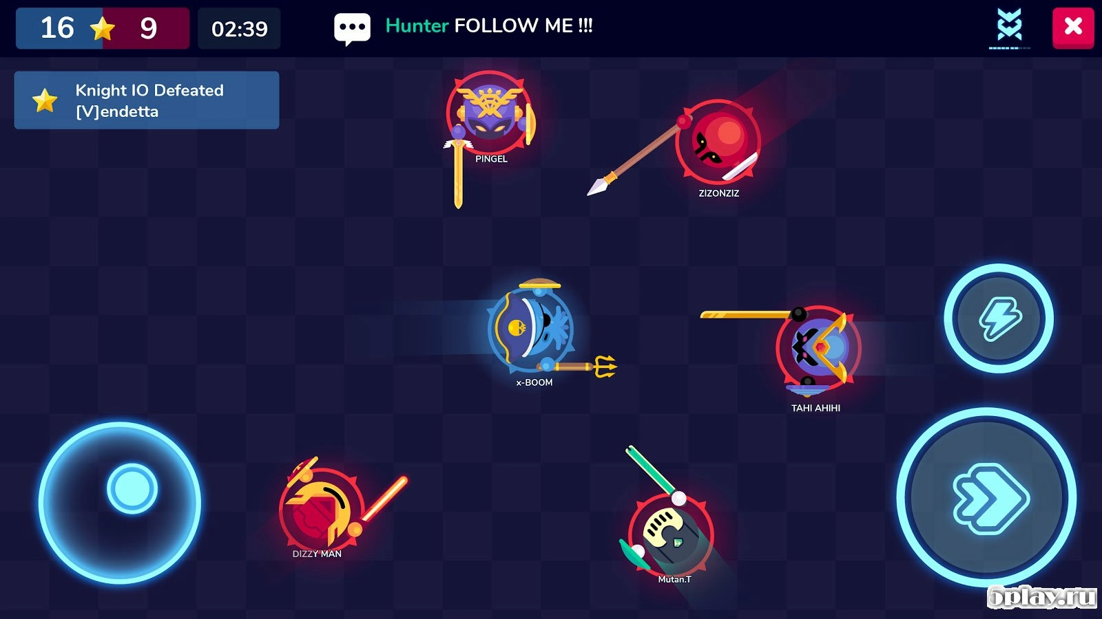 Скриншот Knight IO