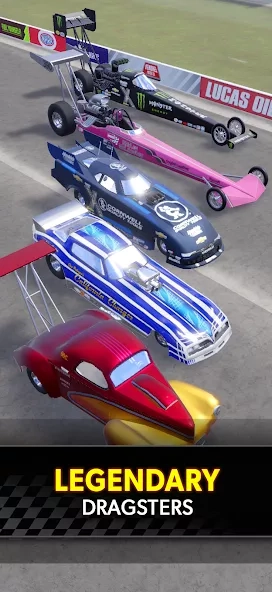 Скриншот NHRA Legends of Drag Racing