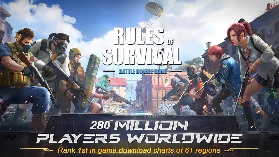 Скриншот RULES OF SURVIVAL