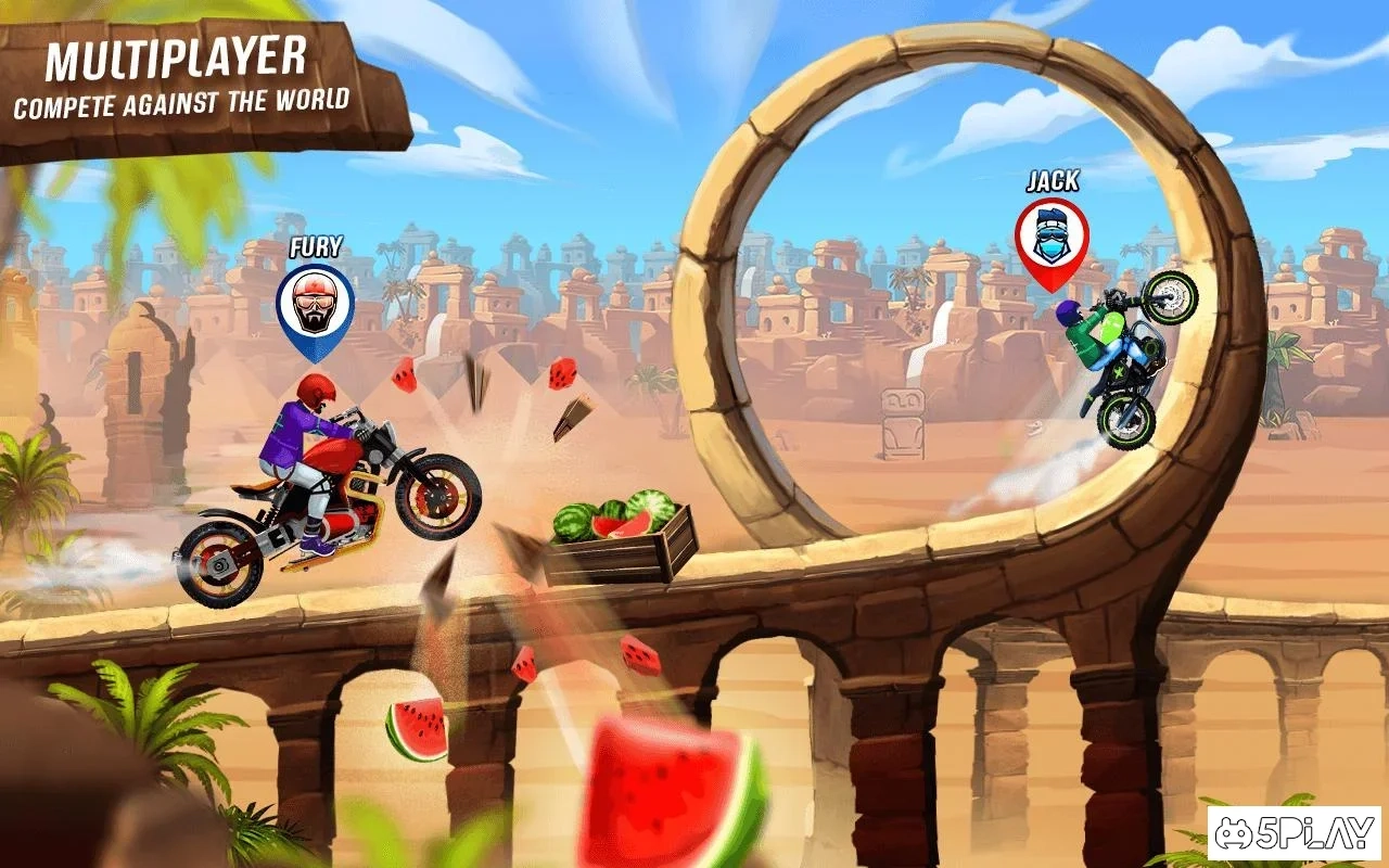 Скриншот Rush to Crush Bike Racing – PvP Bike Games 2020