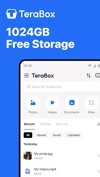 Скриншот TeraBox