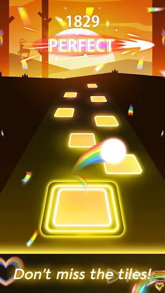 Скриншот Tiles Hop: EDM Rush!