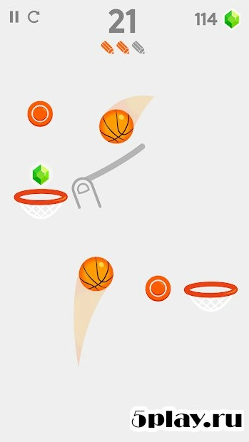 Скриншот Dunk Line