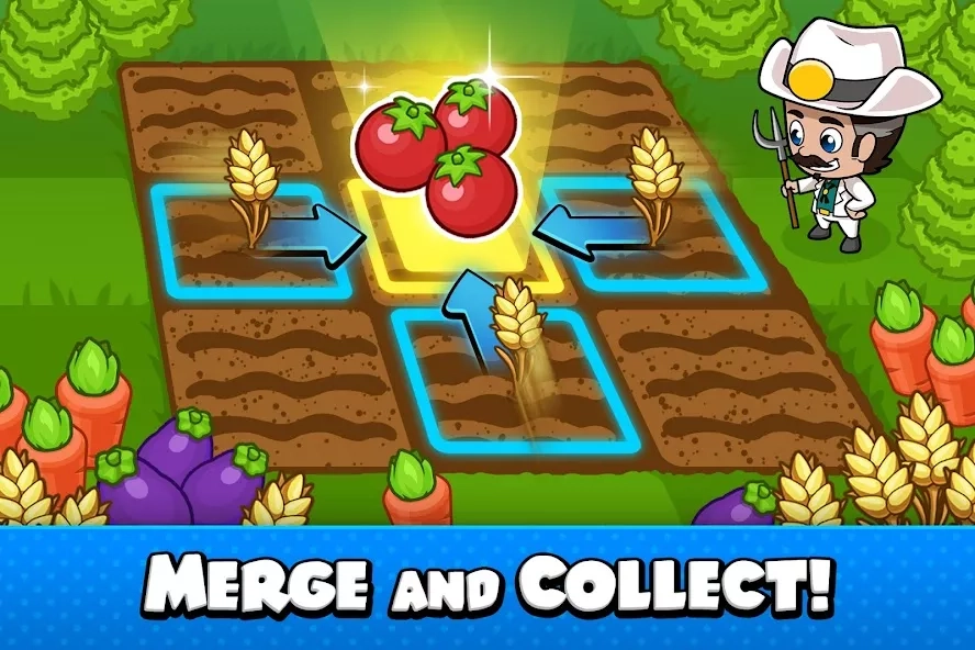 Скриншот Idle Farm Tycoon – Merge Simulator